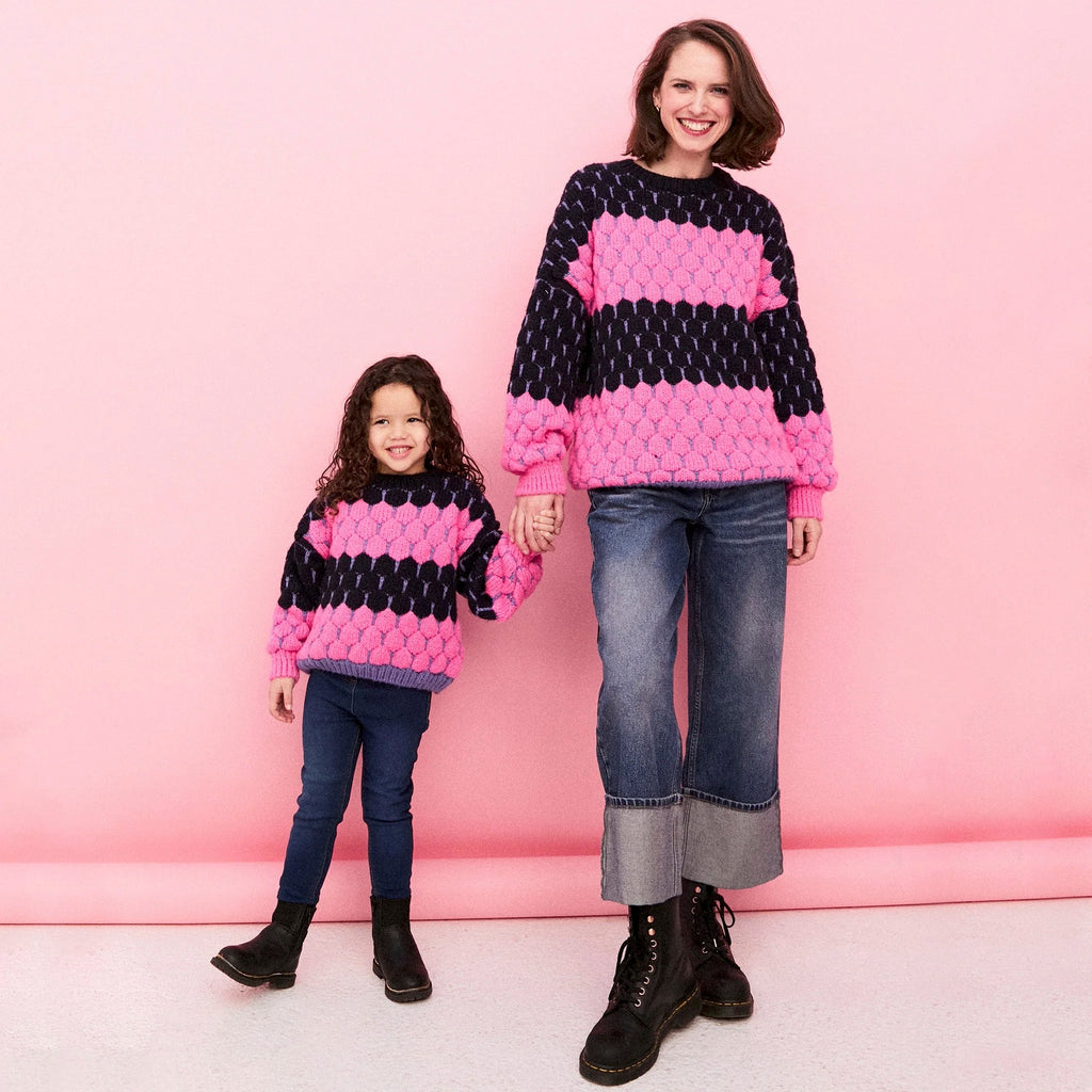 Cara & The Sky Adult and Mini Me Marissa Jumper |  Made in the UK