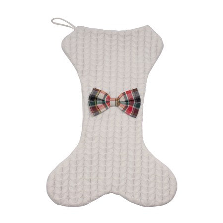 Cable Knit Pet Stocking | Cream
