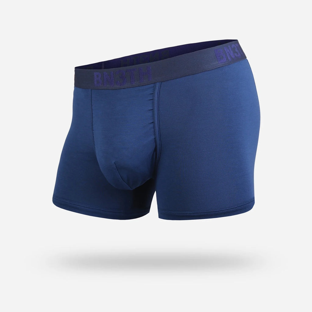 BN3TH Trunk Solid Navy | Breathable, Lightweight, with 3D Pouch