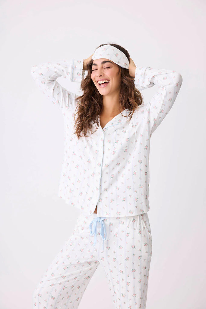 PJ Salvage Crazy in Love PJ Set | Ivory