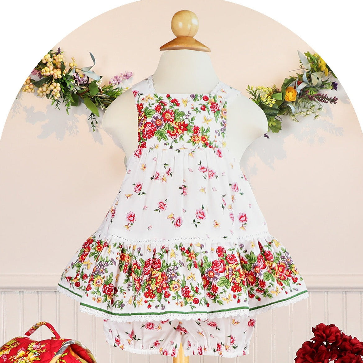 April Cornell - Nina Baby Dress - White
