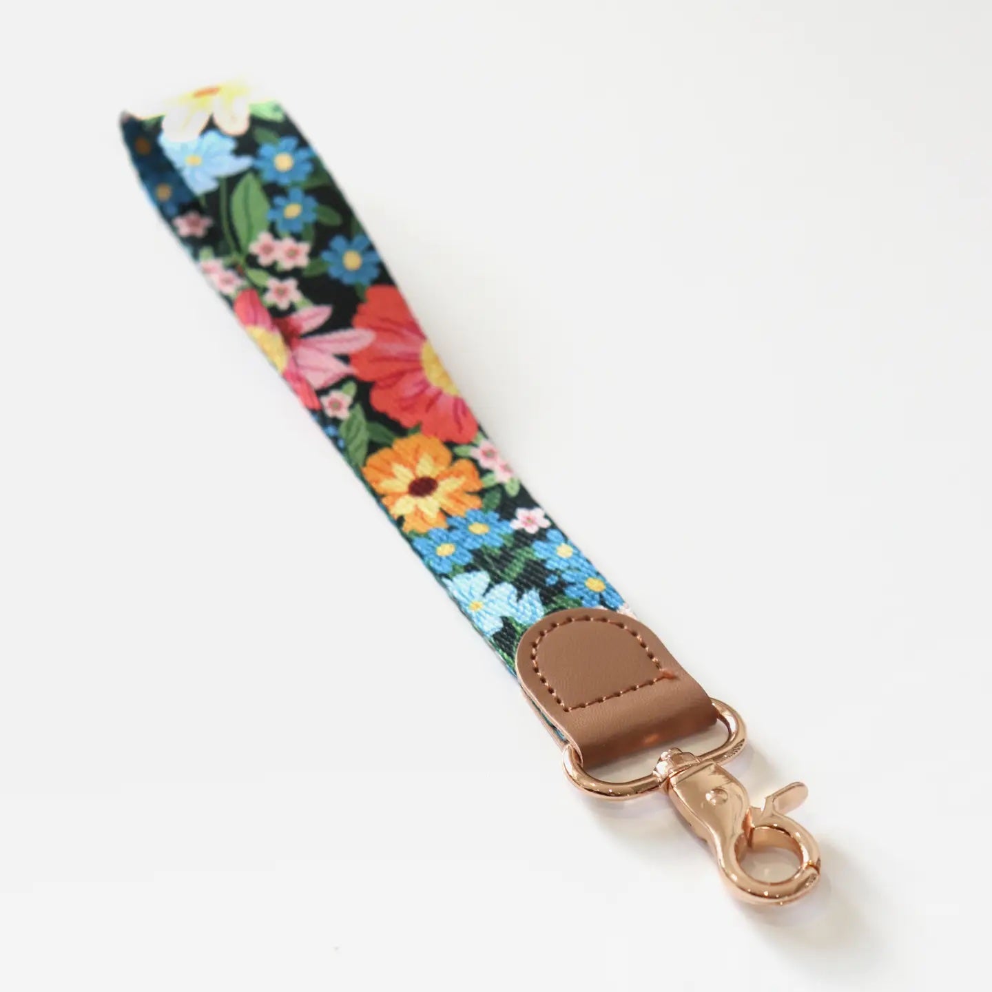Linden Paper Dahlia Dance Wristlet Lanyard | Designed in Canada