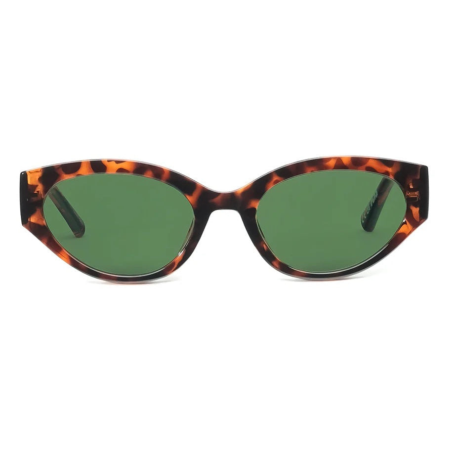 Eco Shades Bello Sunglasses | Havana Green, Designed in Denmark