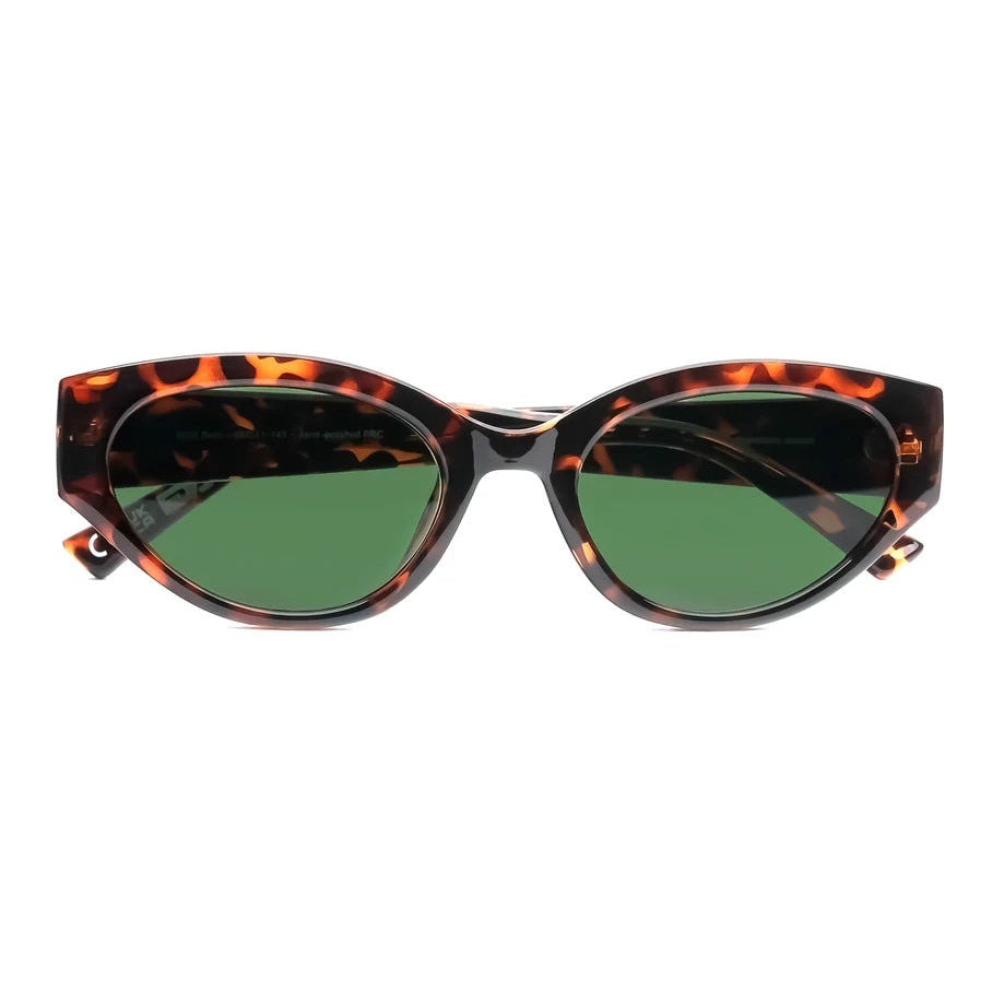 Eco Shades Bello Sunglasses | Havana Green, Designed in Denmark