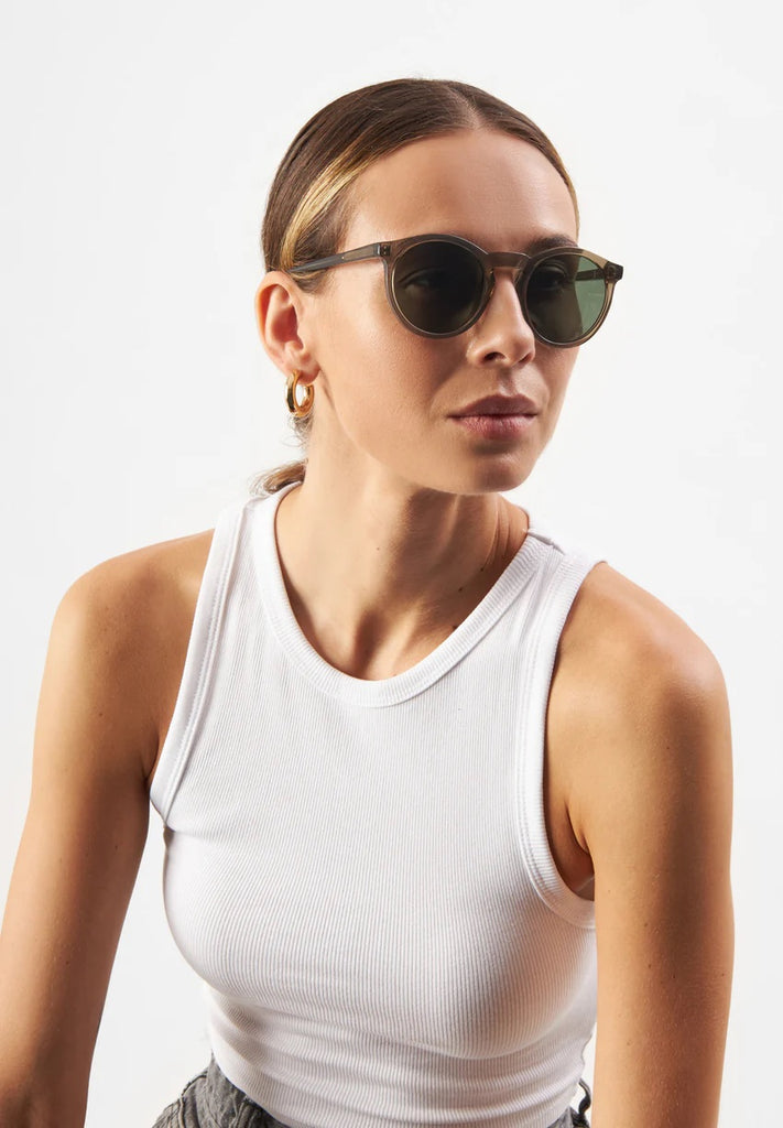 Eco Shades Sunglasses Fontana | Olive, Designed in Denmark