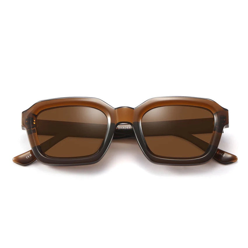 Eco Shades Sunglasses Romano Brown | Designed in Denmark