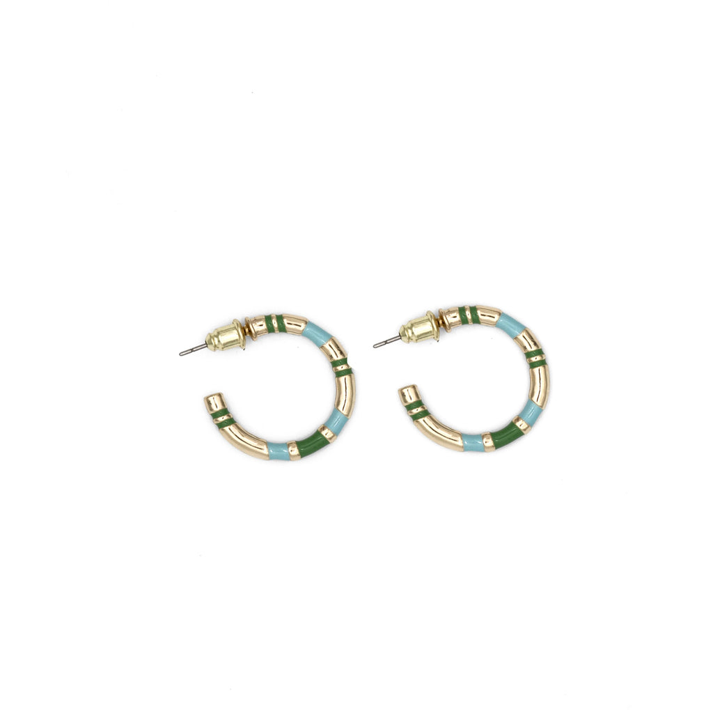 FRNCH - Cassydie Earrings - Turquoise