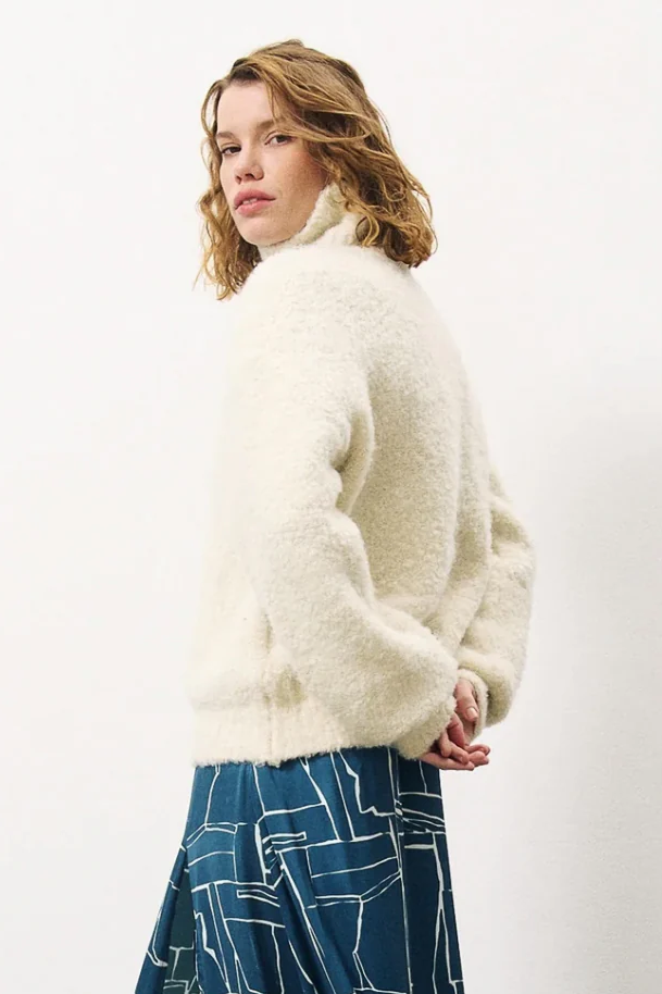 FRNCH Nadine Sweater | Creme, Designed in France