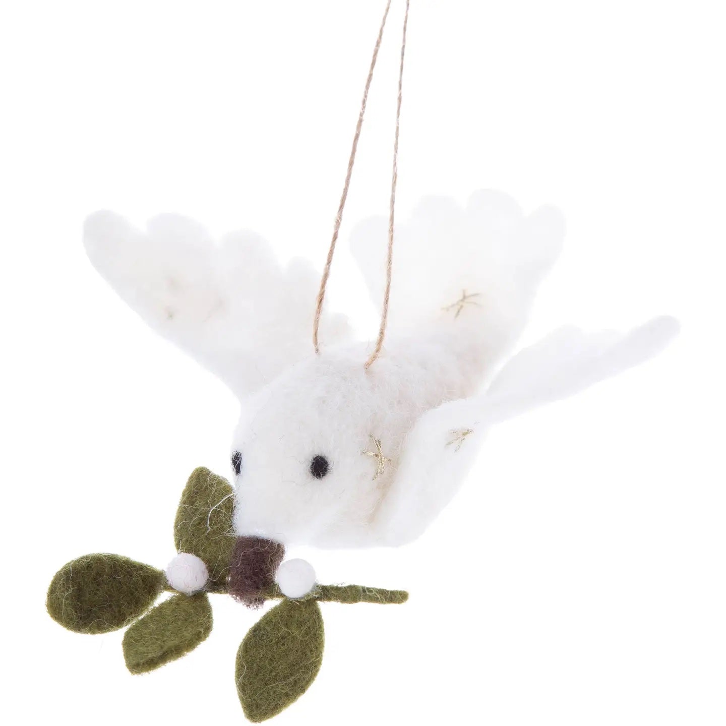 Felt Dove Peace Ornament