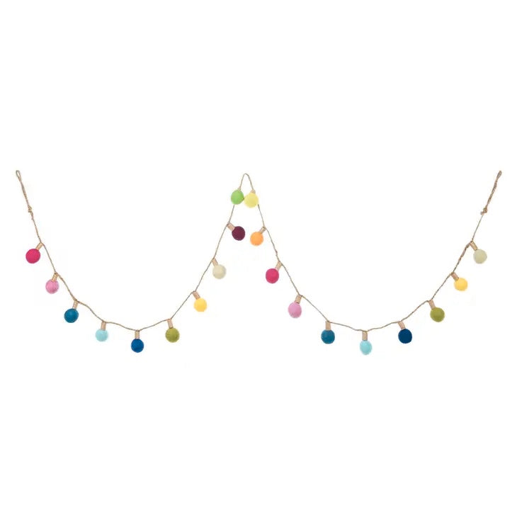 Felt So Good Felt Lightbulb Garland | Handmade