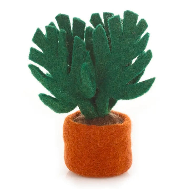 Felt So Good Miniature Felt Plant | Monstera, Handmade