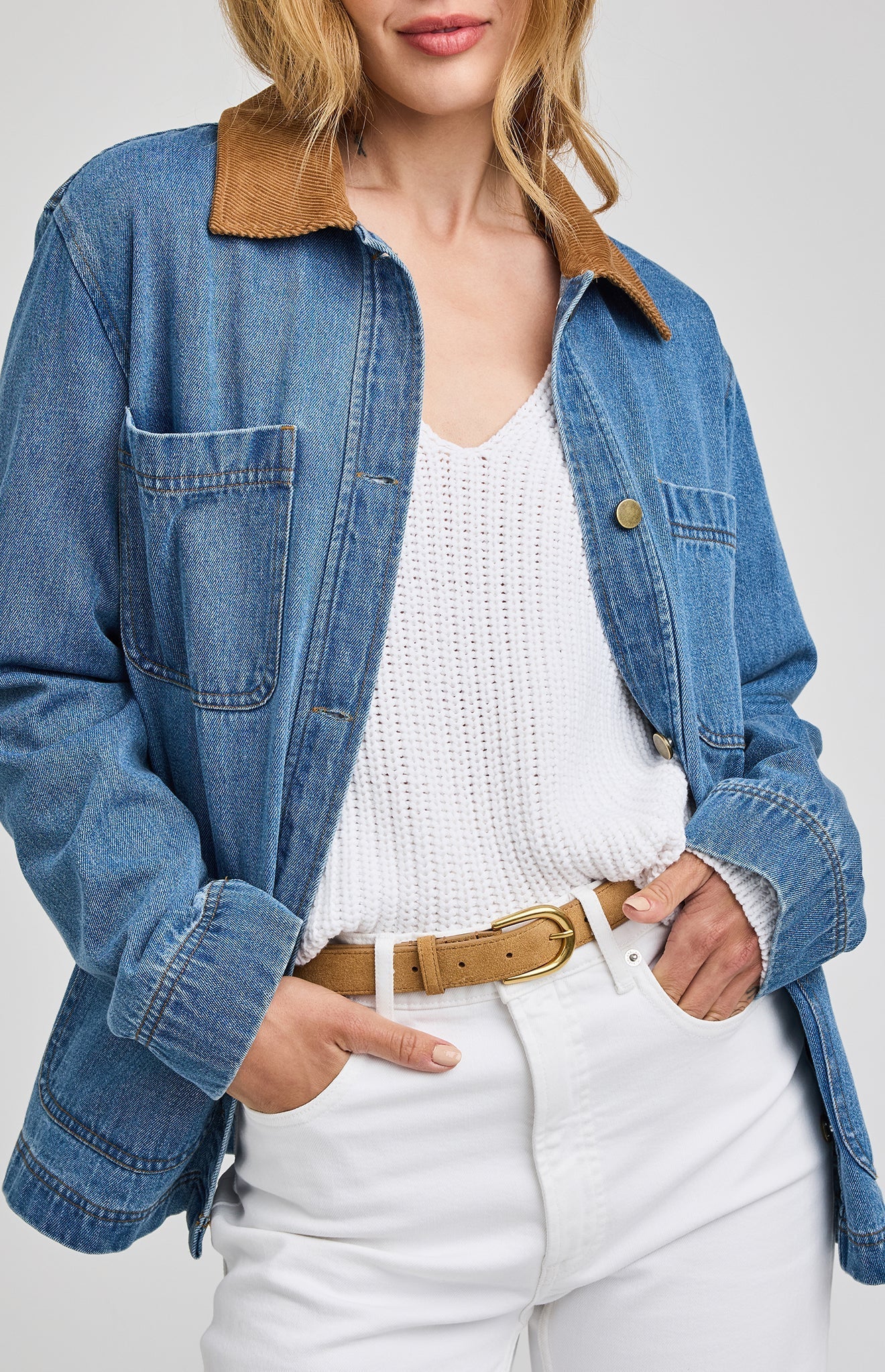 Gentle Fawn Flynn Jacket | Light Wash