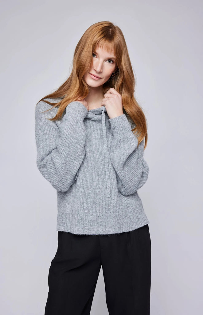 Gentle Fawn Alanis Pullover | Heather Graphite, Designed in Canada