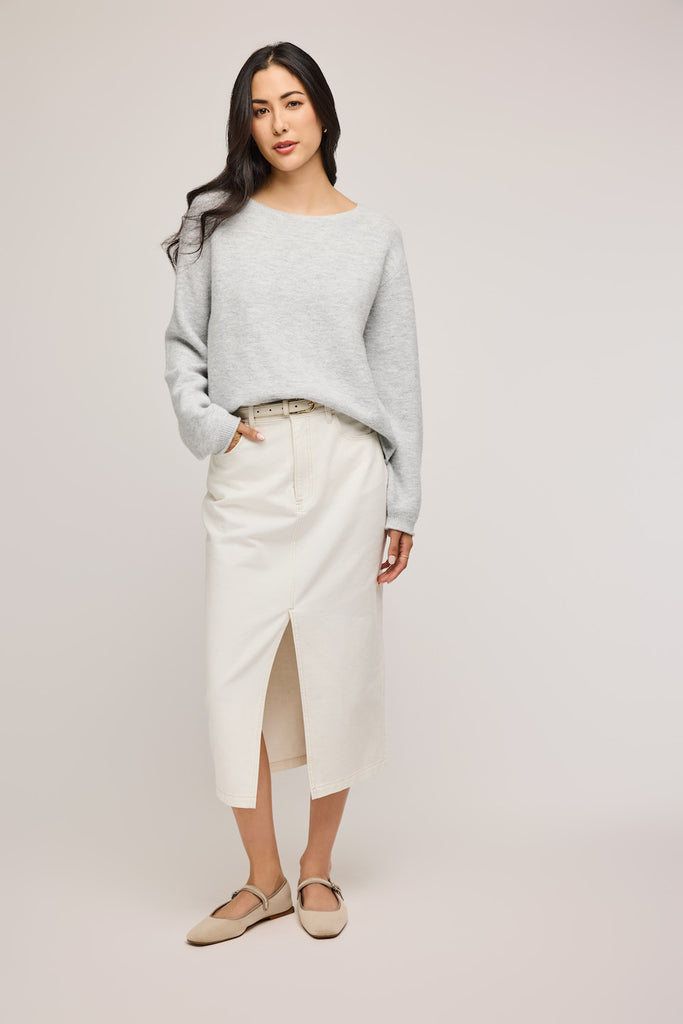 Gentle Fawn Mateo Sweater | Heather Grey, Designed in Canada