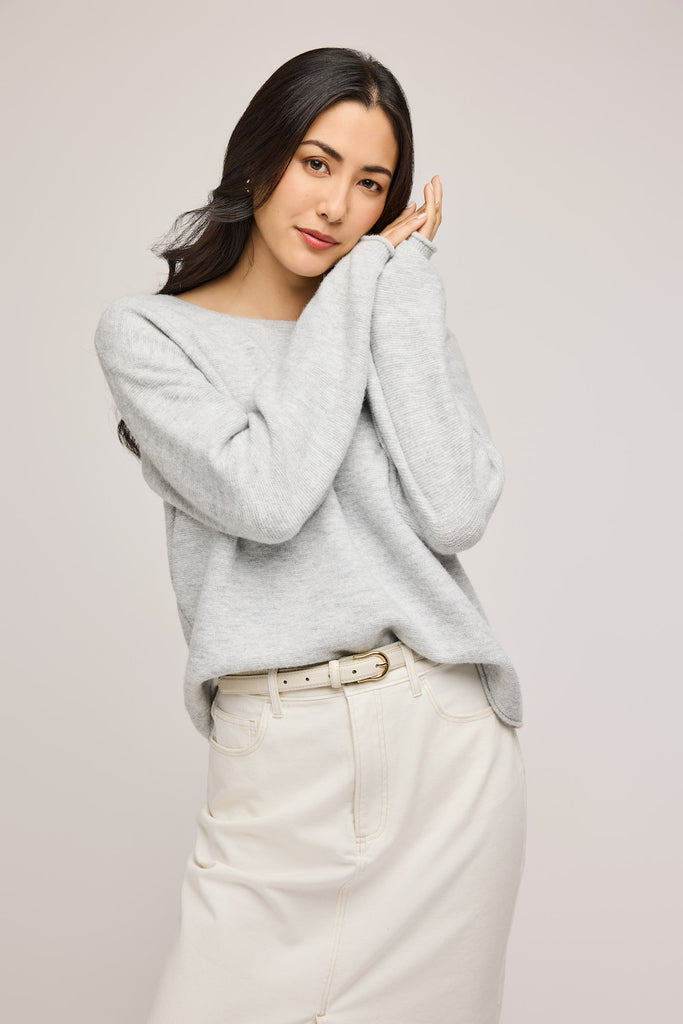 Gentle Fawn Mateo Sweater | Heather Grey, Designed in Canada