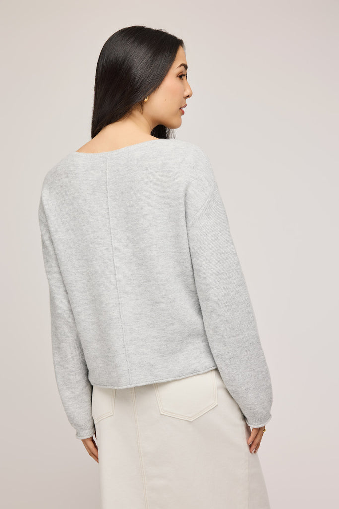 Gentle Fawn Mateo Sweater | Heather Grey, Designed in Canada