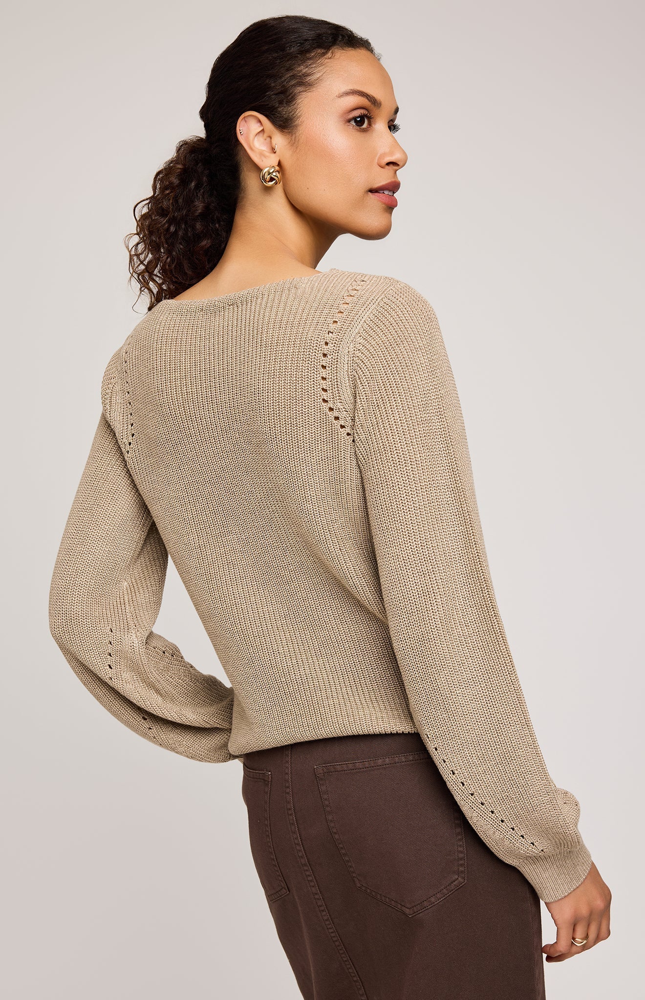 Hailey Pullover Sweater - Heather Hazelwood