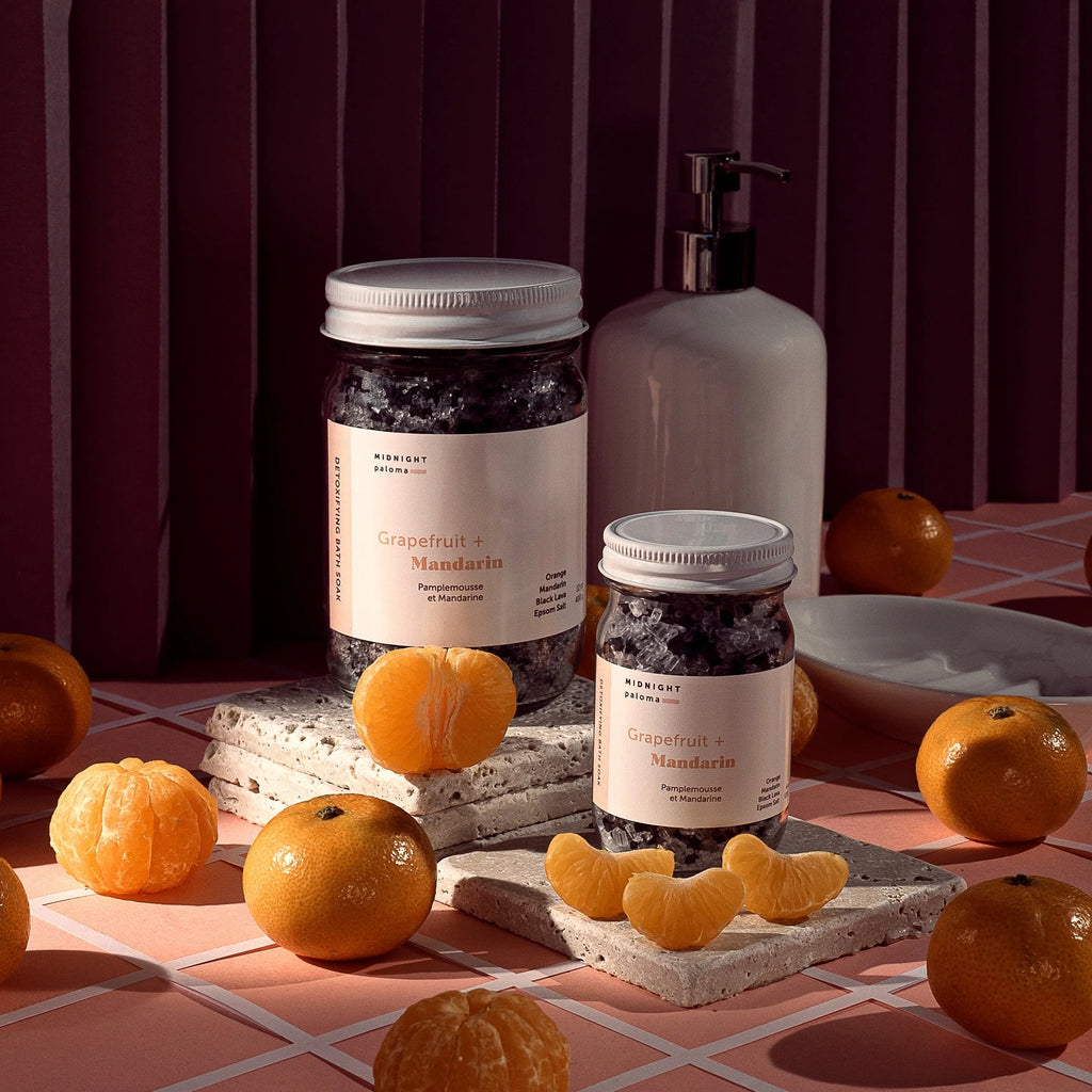 Midnight Paloma - Detoxifying Bath Soak - Grapefruit and Mandarin