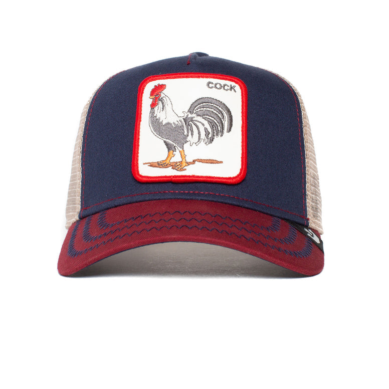 Goorin Bros Trucker Hat Navy | The Cock, Snapback