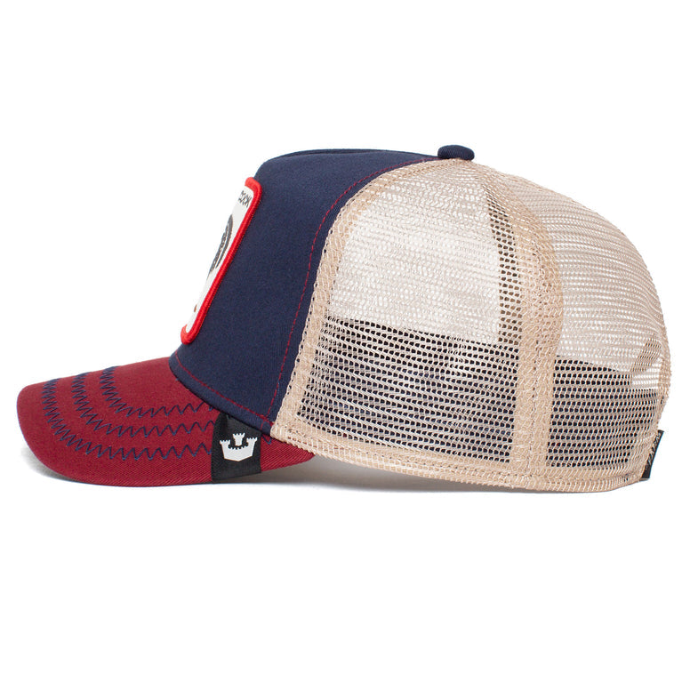 Goorin Bros Trucker Hat Navy | The Cock, Snapback