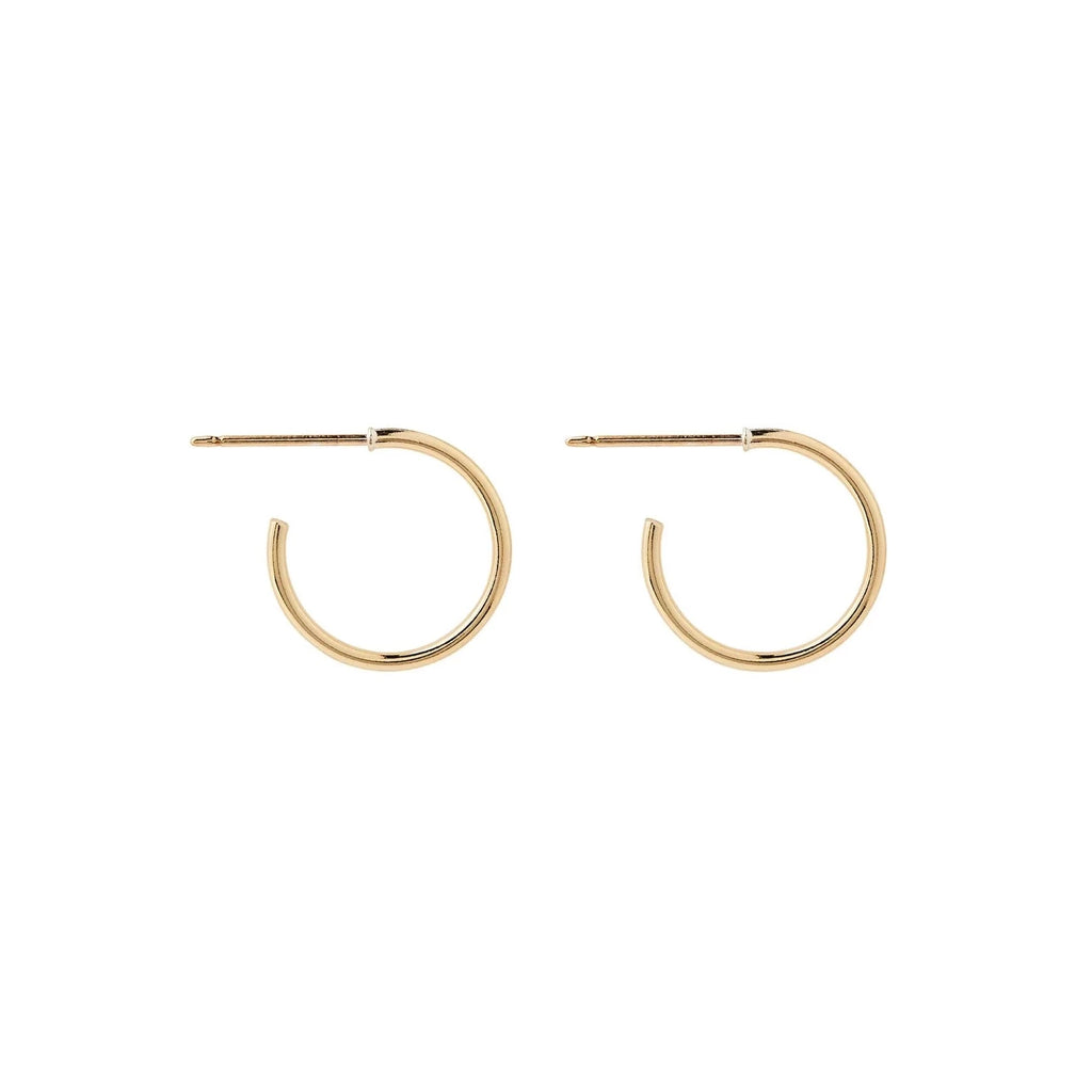 Lisbeth Jewelry Henri Hoop Earrings | 14k Gold Fill, Handmade