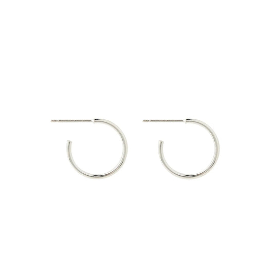  Lisbeth Jewelry Henri Hoop Earrings  | Sterling Silver, Handmade 