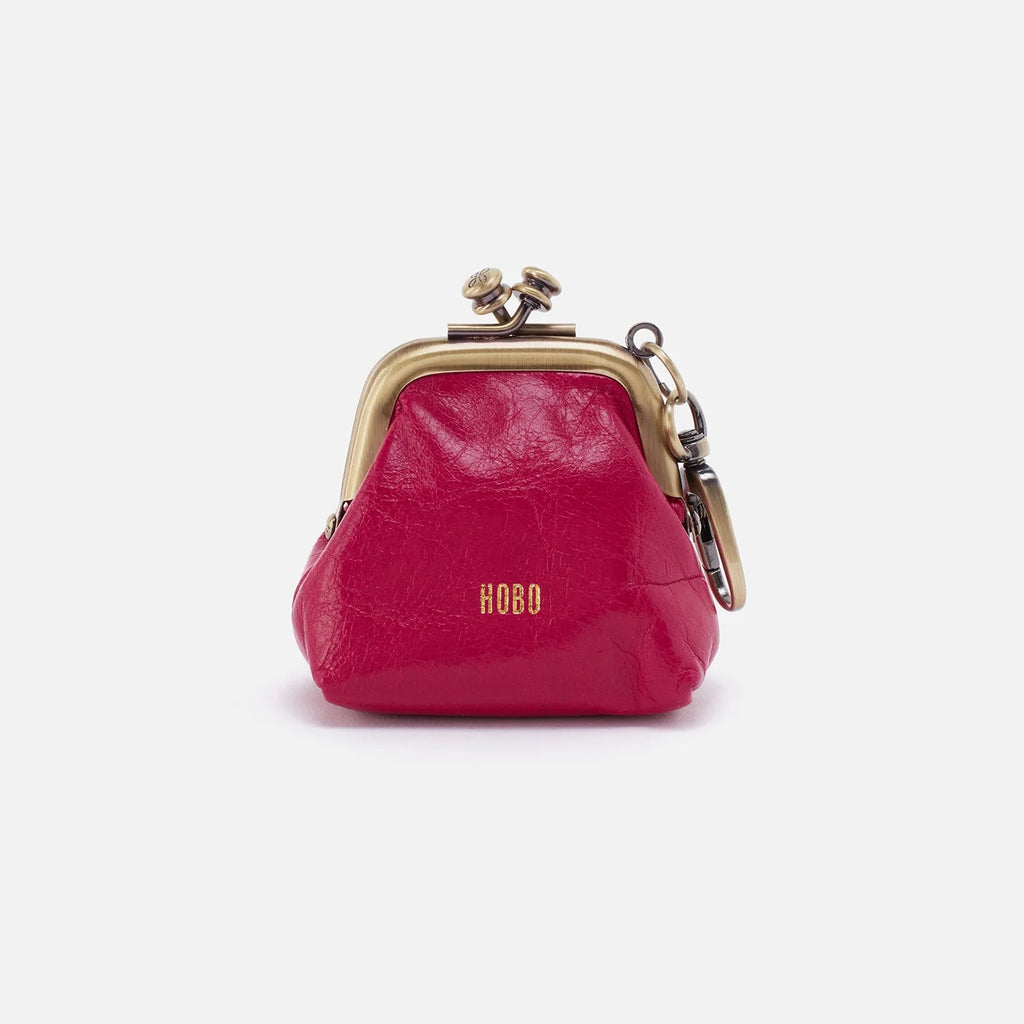 Hobo Pouch Run Fuchsia | Polished Leather