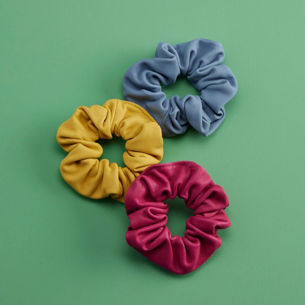 Hobo Scrunchies Soft Genuine Leather | Various Colours