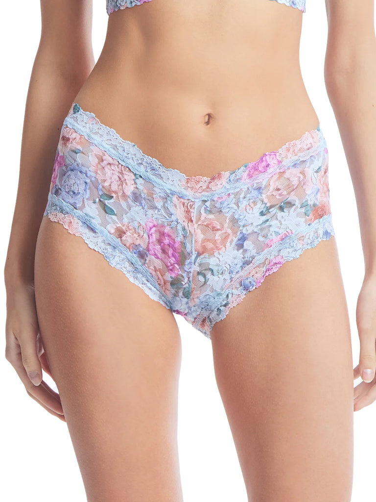 Hanky Panky Lace Boyshort Panty, Tea For Two | Made in the USA