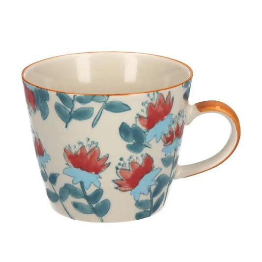 Hibiscus Ceramic Mug