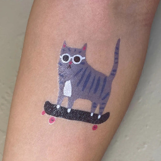 Idlewild - Tattoo - Skater Cat