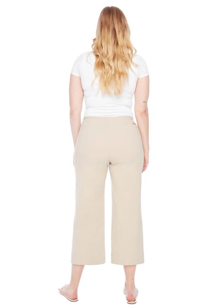 I Love Tyler Madison Wide Leg Pant | Stone, Made in Canada