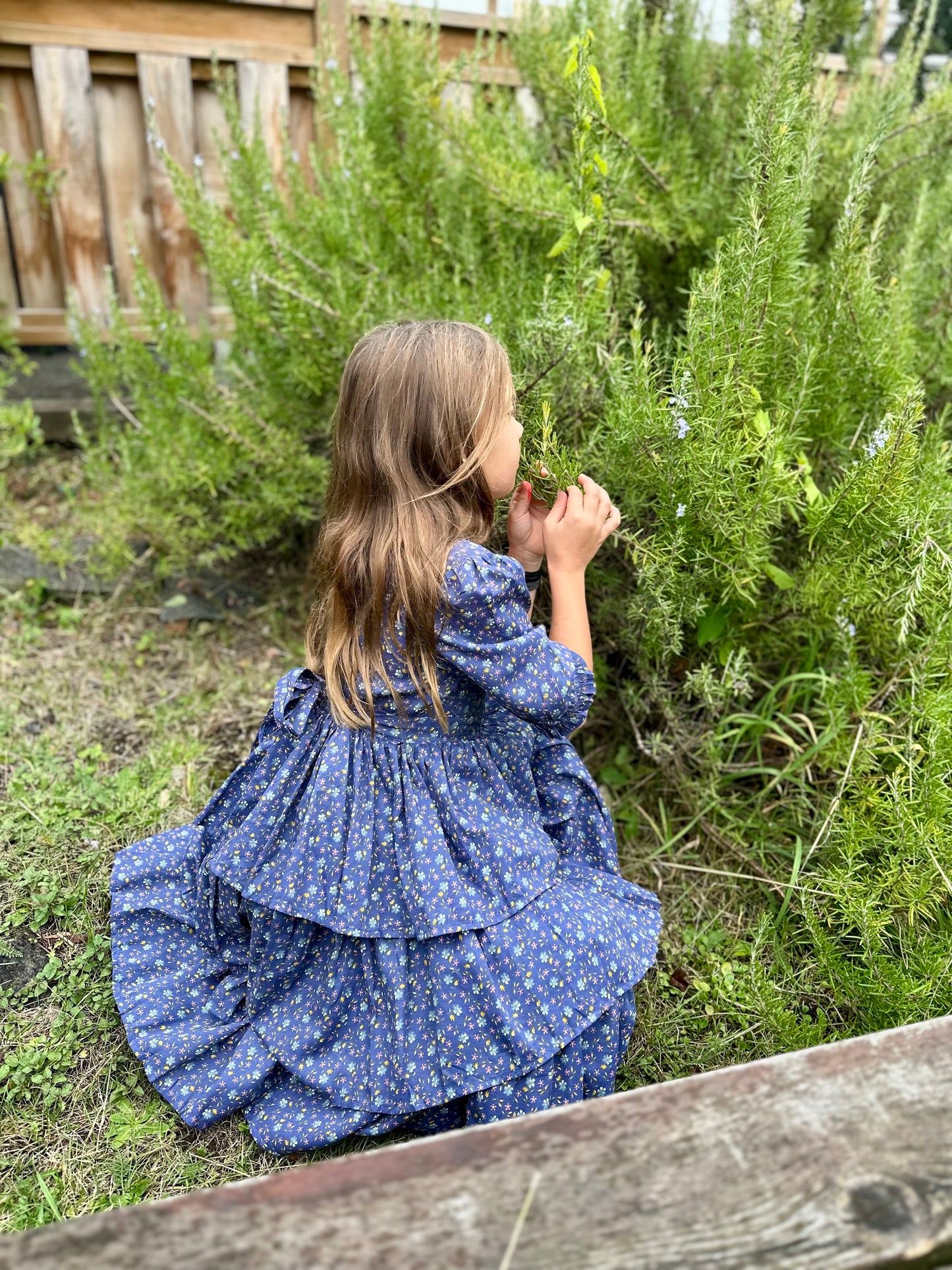 Cornflower Kids Dress - Blue