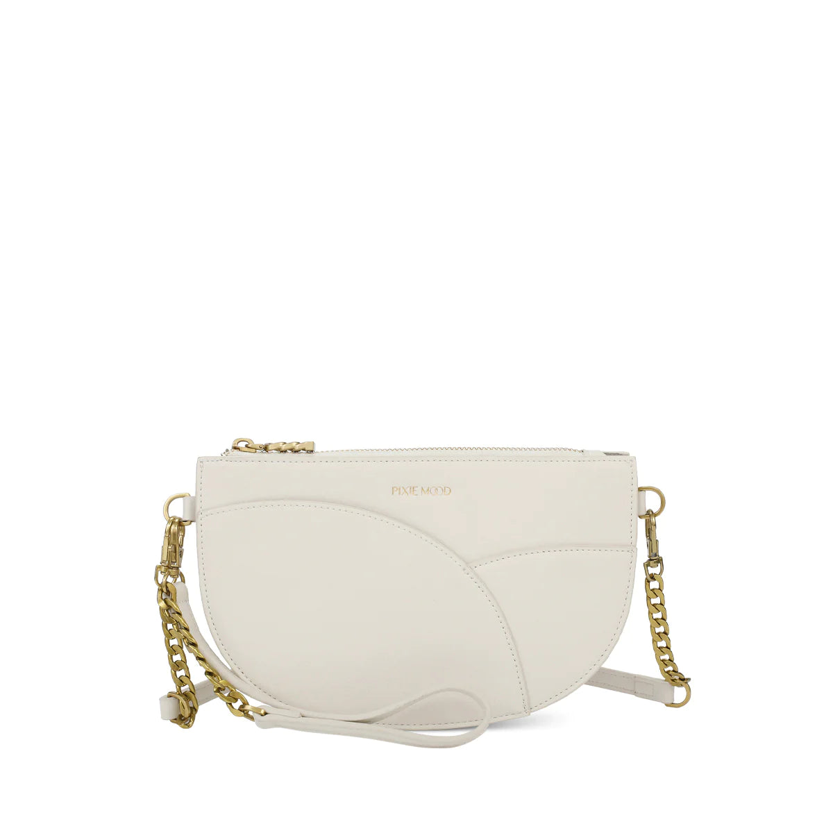 Pixie Mood Ivy Pouch - Coconut Cream, Vegan Leather