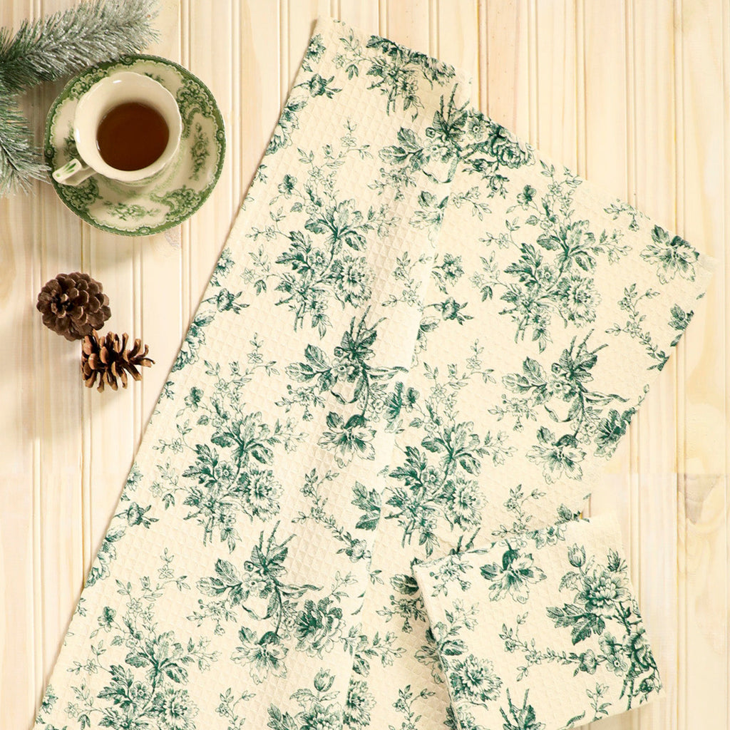 April Cornell Cotton Tea Towel Set of 2, Ivy | Designed in Canada