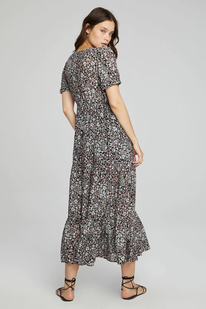 Saltwater Luxe Leon Maxi Dress, Black | Designed in the USA