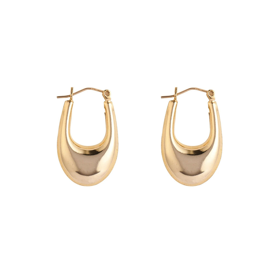 Lisbeth Jewelry - Emmeline Hoop Earrings - Gold