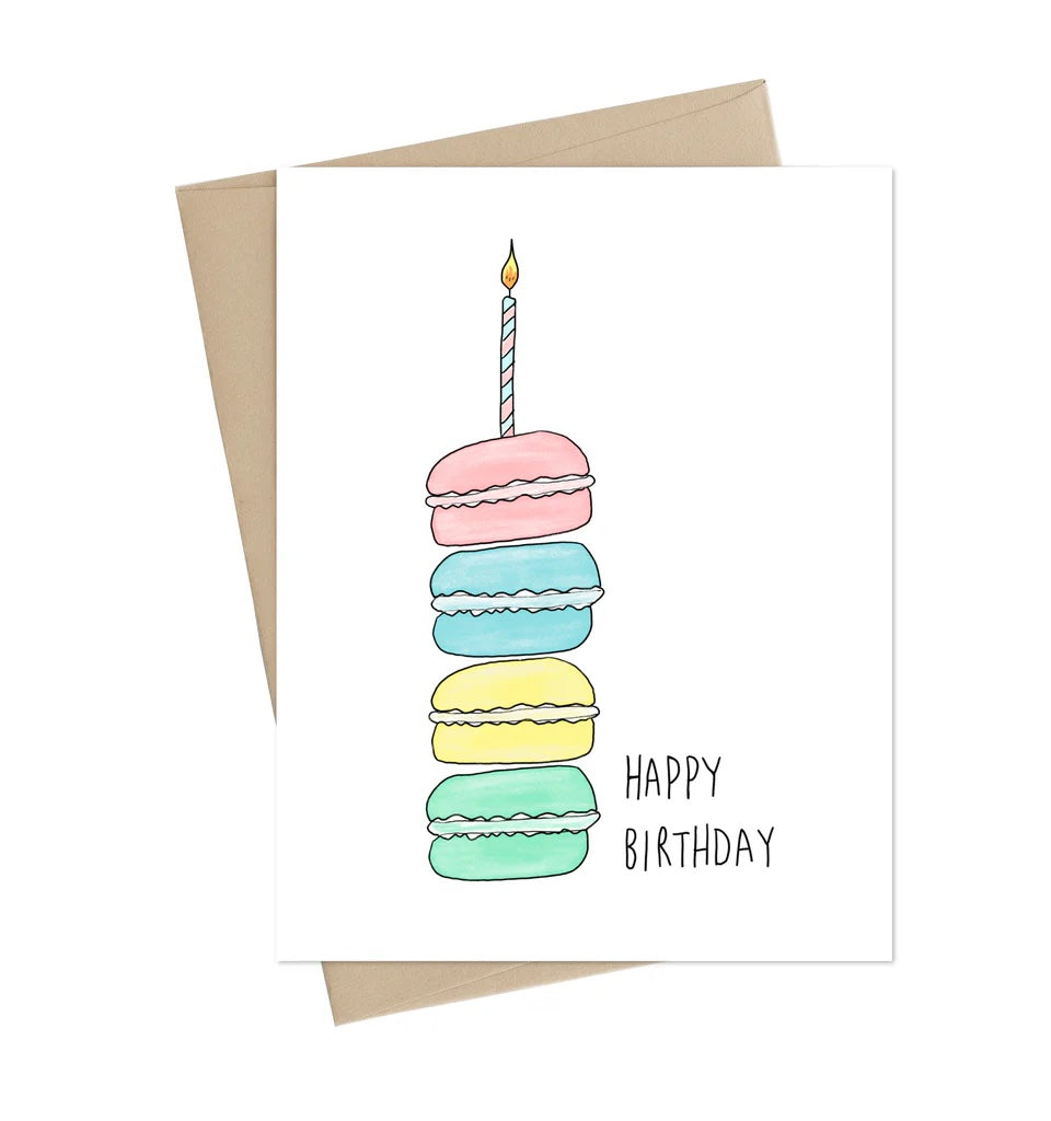Little May Papery - Birthday Card - Macaron