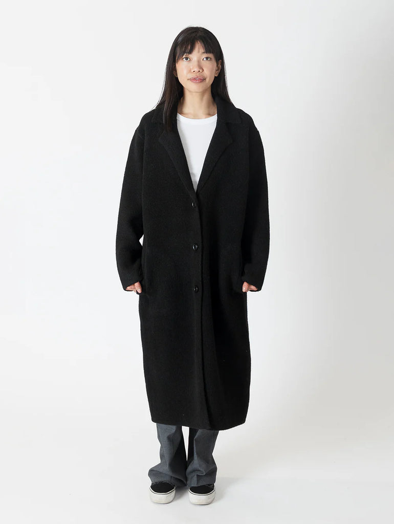 Lyla + Luxe Victoria Oversized Eco Coat | Black, Designed in Canada