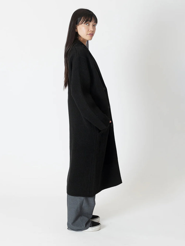 Lyla + Luxe Victoria Oversized Eco Coat | Black, Designed in Canada