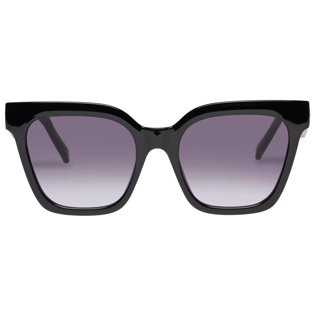 Le Specs - Star Glow Sunglasses - Black / Smoke