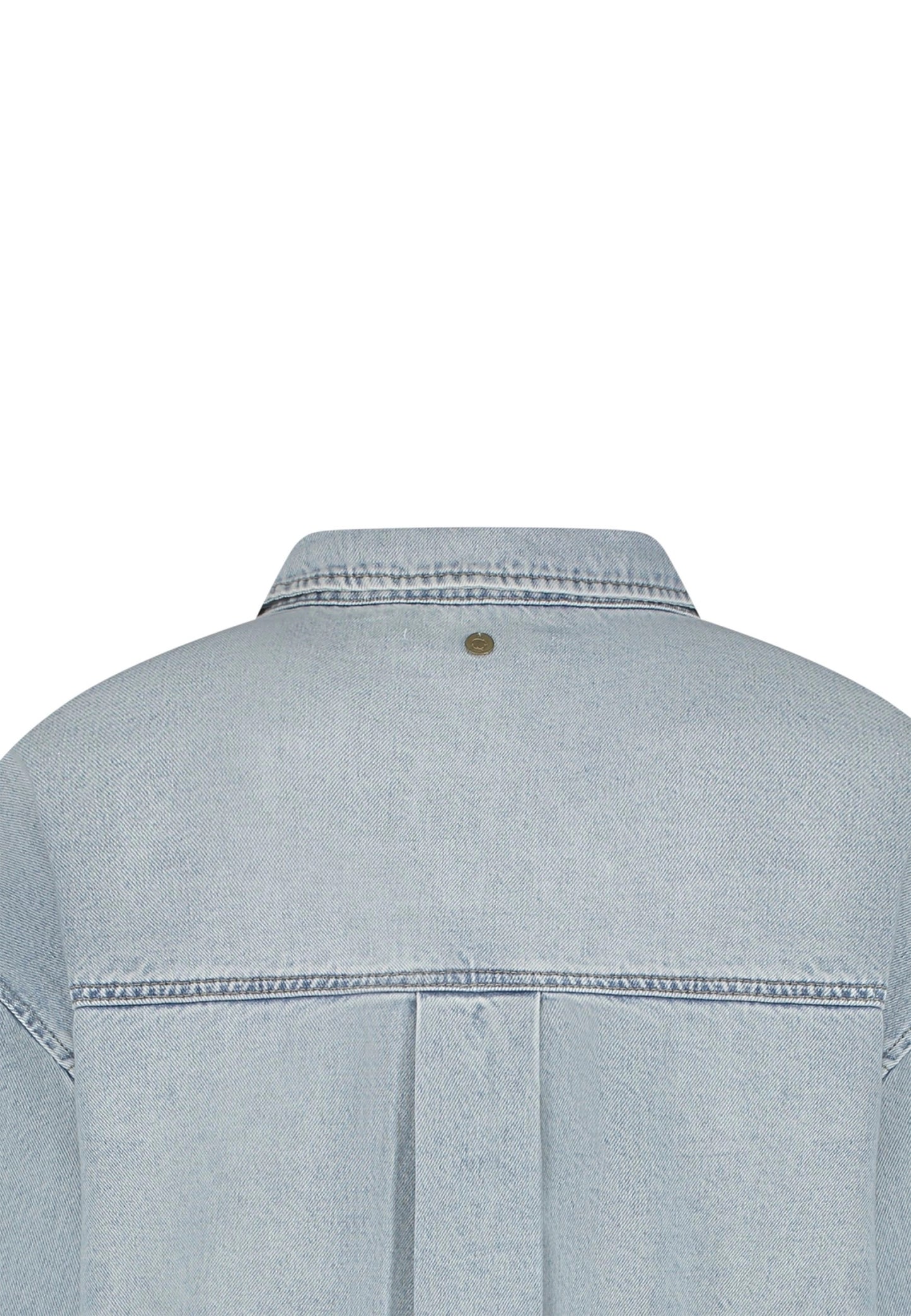 Circle Of Trust | Mae Denim Blouse, Azure
