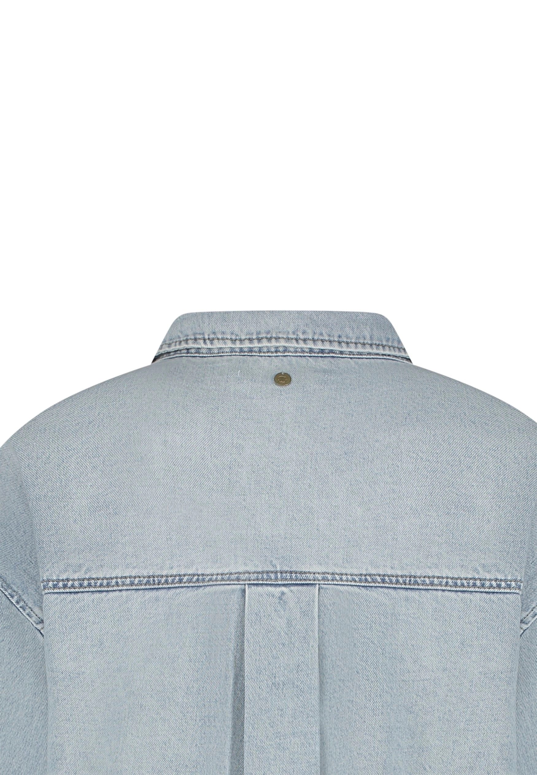 Circle Of Trust | Mae Denim Blouse, Azure