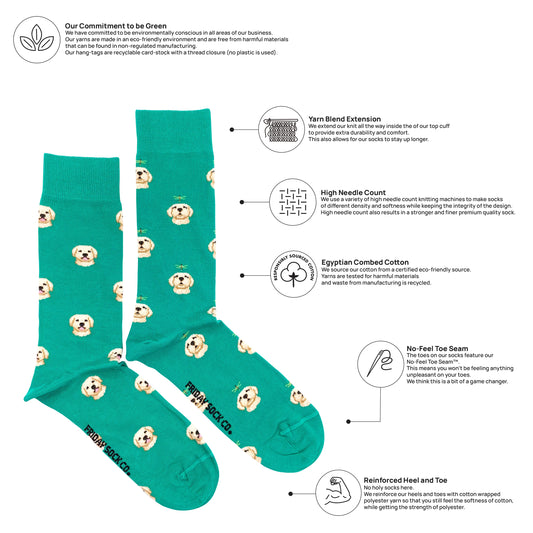 Friday Sock Co. Men's Mismatched Socks | Labrador