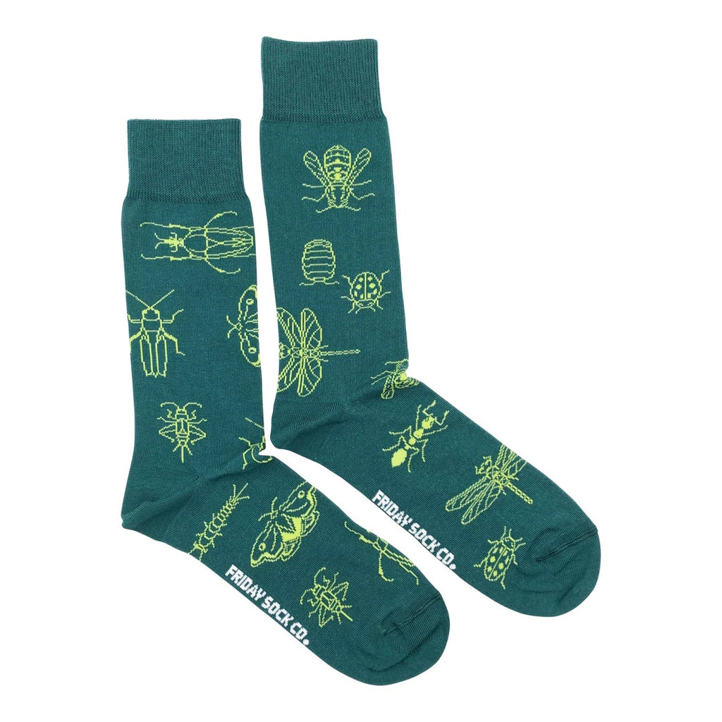 Friday Sock Co. - Men's Mismatched Socks - Insects