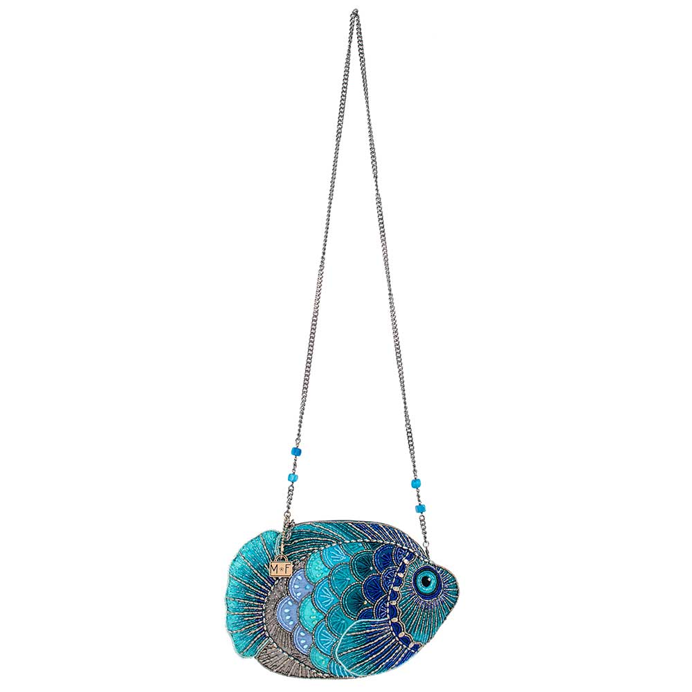 Mary Frances Crossbody Beaded Bag | Gone Fishing, Hand Made