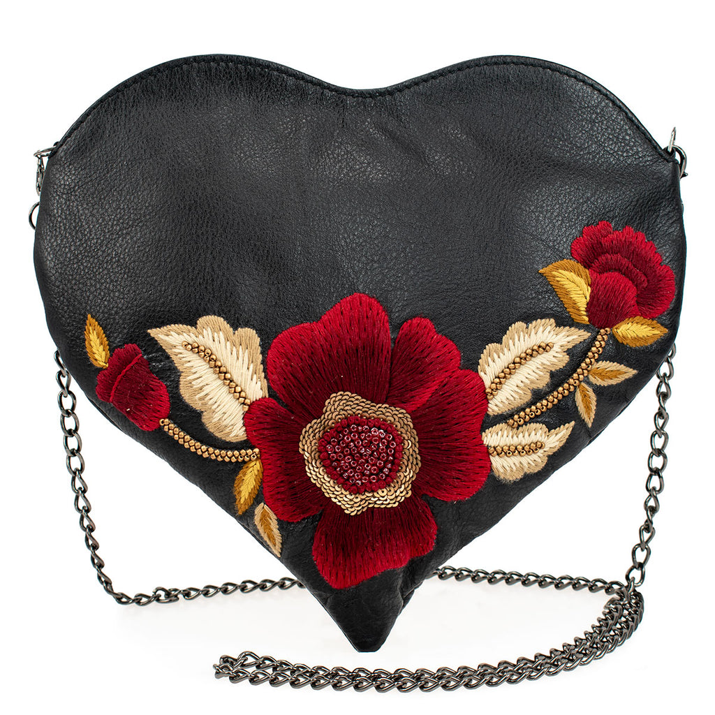 Mary Frances Leather Crossbody Bag | Heartbeat, Designed in the USA