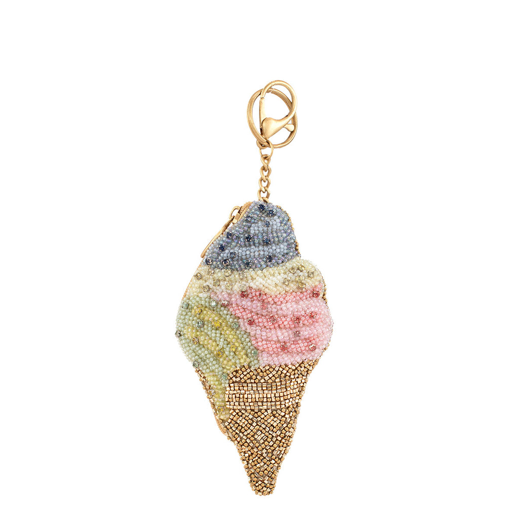 Mary Frances Beaded Coin Purse | Sugar Cone, Hand Made