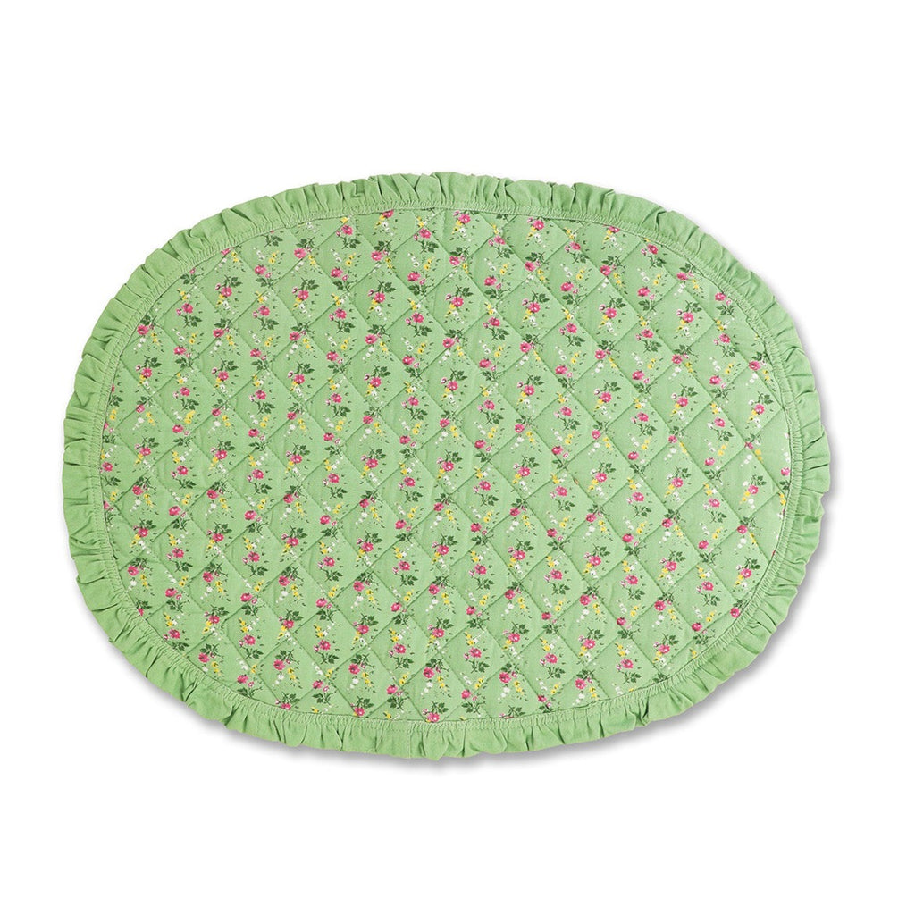April Cornell Quilted Placemat Set of 2 | Felicity Fleur Green