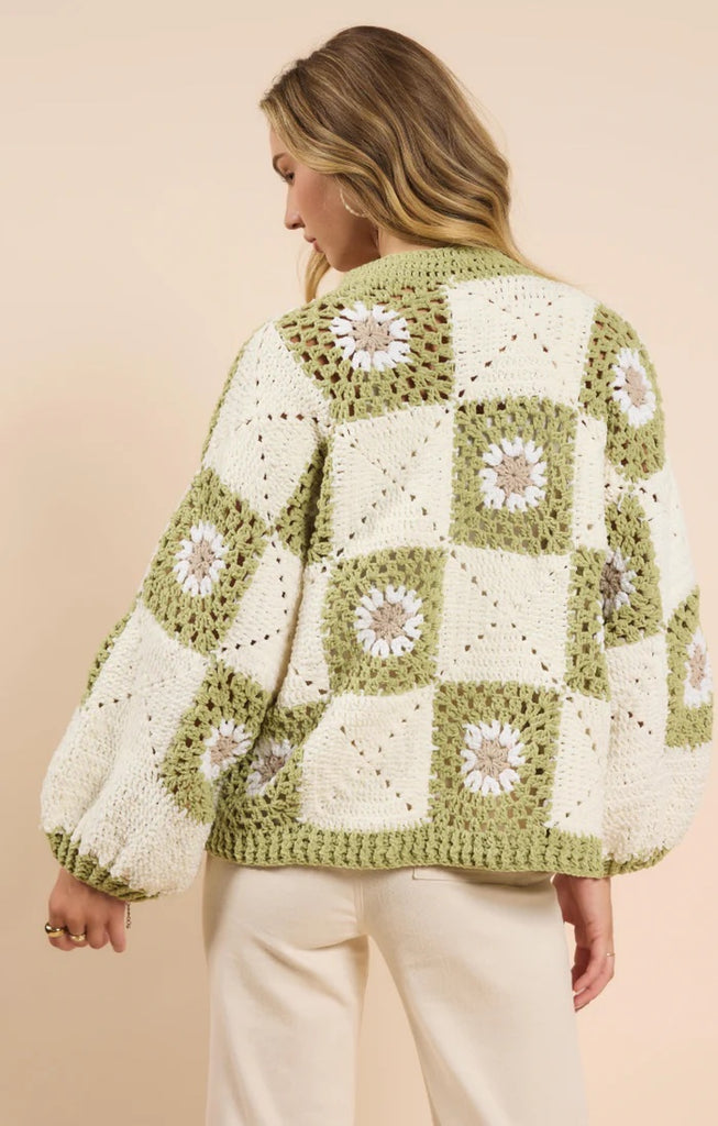 Sadie and Sage | Myriam Daisy Crotchet Cardigan